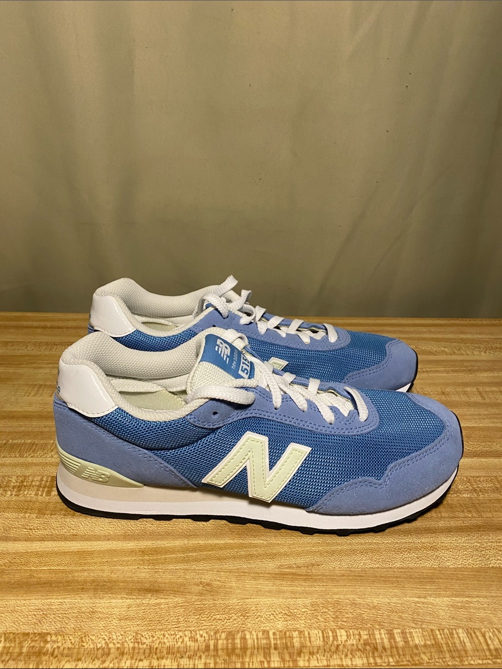 New Balance 515 Sport Active Cushion Lifestyle Shoe Blue Laguna Green W 10/M 8.5